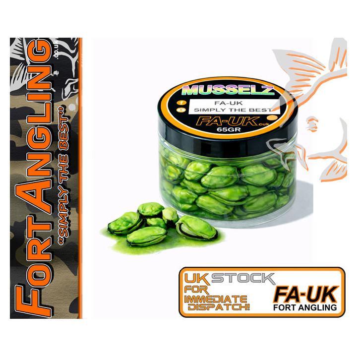 BAIT PRO - FRESH FLAVOURED MUSSELS (65GR)