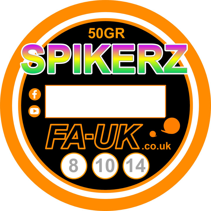 SIGNATURE RANGE - "WINTER LUMPS - SPIKERZ" DUMBELL (8/10 & 14mm)