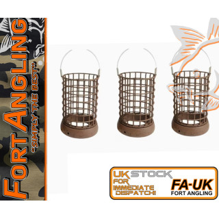 QUALITY ACCESSORIES - BAIT UP CAGE FEEDERS (30gr)